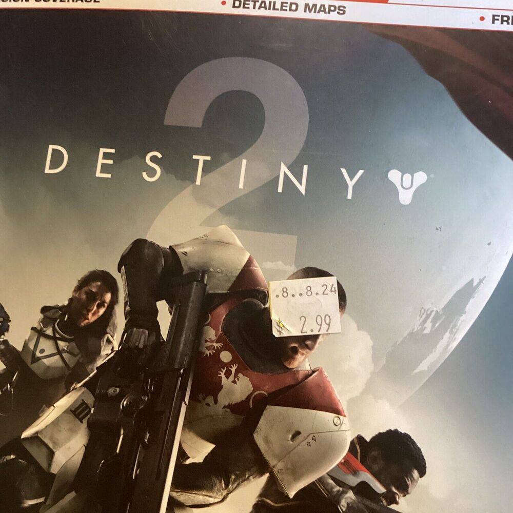 Destiny 2 : Prima Official Guide by Prima (2017) Brand New Unread PS XBOX ONE&PC
